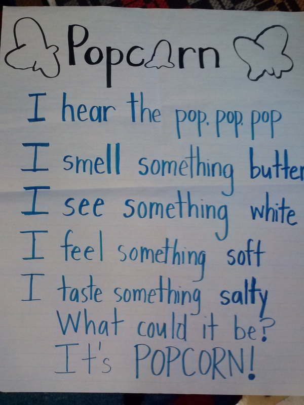 Sensory Poems - Independence Charter School: First grade